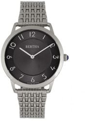 Bertha - Abby Swiss Bracelet Watch - Lyst