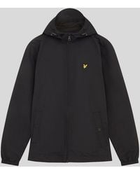 Lyle & Scott - Water Resistant Hooded Jacket - Lyst