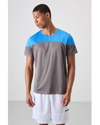 TOMMY LIFE - Colour-Blocked Crew Neck T-Shirt - Lyst