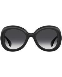 Moschino - Bold Rounded Frame Sunglasses - Lyst