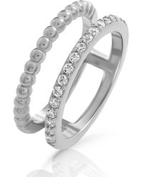 Orphelia - 'Chic' 925 Sterling Ring - Lyst