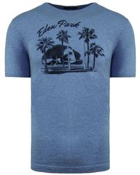 Eden Park - Paris Beach Logo T-Shirt Cotton - Lyst