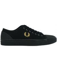 Fred Perry - Hughes Low Canvas Trainers - Lyst