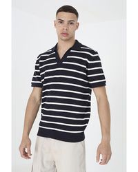Brave Soul - 'Cannes' Short Sleeve Knitted Polo Shirt - Lyst
