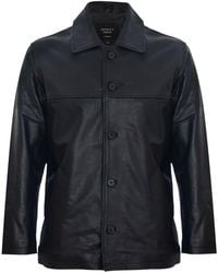 Infinity Leather - Classic Cowhide Box Jacket - Lyst
