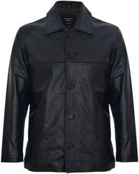 Infinity Leather - Classic Cowhide Box Jacket - Lyst
