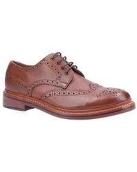 Cotswold - Quenington Goodyear Welt Lace Up Leather Shoe - Lyst