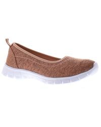 Platino - Flat Shoes Pumps Fluke Slip On Textile - Lyst