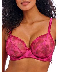 Freya - Rose Blossom Plunge Bra - Lyst
