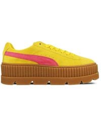 PUMA - X Rihanna Fenty Cleated Creeper Trainers Leather (Archived) - Lyst