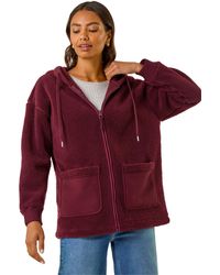 Roman - Hooded Borg Zip Through Jacket - Lyst