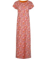Weird Fish - Ladies Mirren All-Over Print Maxi Dress (Tango) - Lyst