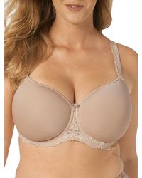 Triumph - Amourette Charm Wp Padded Bra Natural Cotton - Lyst