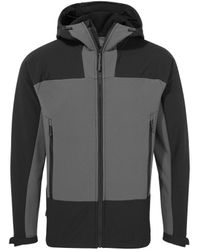 Craghoppers - Expert Softshell Hooded Active Soft Shell Jacket (Carbon/) - Lyst