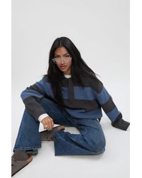 Boohoo - Mid Waist Y2K Wide Leg Jean - Lyst