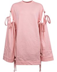PUMA - X Rihanna Fenty Staggered Hem Sweater Cotton - Lyst