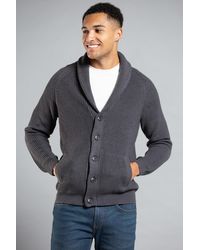 Tokyo Laundry - Shawl Neck Ribbed Cardigan - Lyst