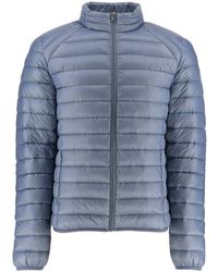J.O.T.T - Mat Lichtgewicht Donsjack In Blauw - Lyst