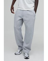 BoohooMAN - Essential Baggy Script Jogger - Lyst