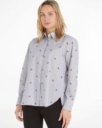 Tommy Hilfiger - Ithaka Stripe Easy Fit Shirt - Lyst