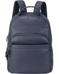 Infinity Leather - Genuine Vintage Rucksack Laptop Bag Travel Backpack - Lyst