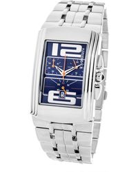 Chronotech - Silver Steel Watch - Lyst