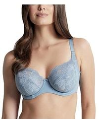 Panache - Rocha Low Front Balconnet Bra Balconette, Stone Polyamide - Lyst