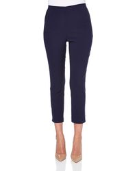 Roman - 3/4 Length Stretch Elastic Waist Trouser - Lyst