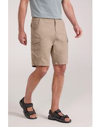 Mountain Warehouse - 'Lakeside' Twill Cotton Cargo Shorts With Multiple Pockets - Lyst