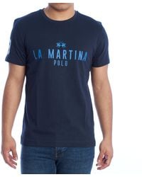 La Martina - Ymr322-Js206 Regular Fit Short Sleeve T-Shirt - Lyst
