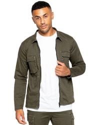 Enzo - Cargo Overshirt Jas - Lyst
