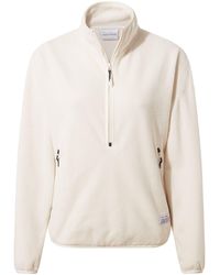 Craghoppers - Co2 Renu Technology Half Zip Fleece Top (ecru) - Lyst