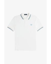 Fred Perry - Twin Tipped Polo Shirt - Lyst