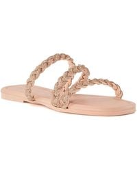 Dune - Dune Lassa Synthetische Damen Sandalen Nackt - Lyst