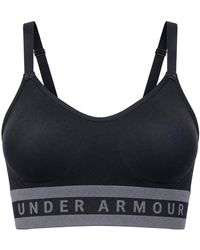 PUMA - Under Armour Seamless Solid Sports Bra Nylon - Lyst