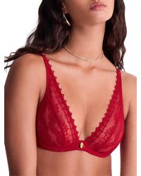 Aubade - Mystery Of Love Ultra Low Triangle Plunge Bra - Lyst