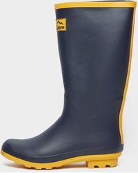 Peter Storm - Waterproof Trim Tall Length Wellies With Grippy Outsole - Lyst