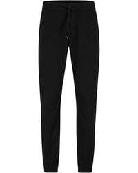 HUGO - Davidon224D Solid Patterned Slim Joggers - Lyst