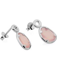Orphelia - 'Rivera' 925 Sterling Drop Earrings - Lyst