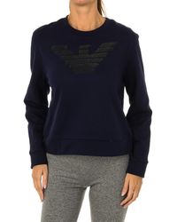 Armani - Long-Sleeved Round Neck Sweater 7V5M75-5J42Z - Lyst