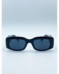 SVNX - Chunky Rectangle Sunglasses With Extra Wide Arms - Lyst