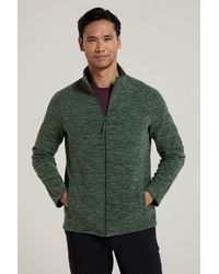 Mountain Warehouse - 'Snowdon' Fleece Sweater Full Zip Quick Dry Antipill Fabric Mid Layer - Lyst