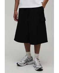 BoohooMAN - Cargo Pocket Jersey Bermuda Jort - Lyst