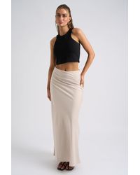 Urban Bliss - Satin Bias Cut Maxi Skirt - Lyst