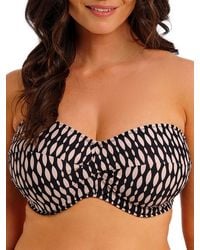 Fantasie - Shell Bay Bandeau Bikini Top - Lyst