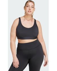 adidas - All Me Essentials Medium Support Bra (Plus Size) - Lyst
