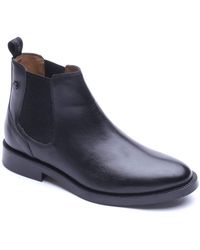 Base London - Enzo Leather Boots - Lyst
