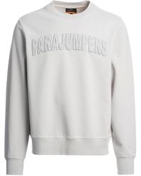 Parajumpers - Josiah Ghiaccio Off Sweatshirt Cotton - Lyst