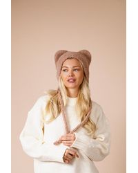 SVNX - Beanie With Bear Ears - Lyst