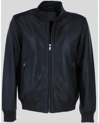 Ashwood Leather - Real Light Weight Regular Fit Bomber Jacket - Lyst